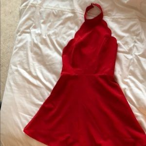 NEW! Red halter dress for sale!